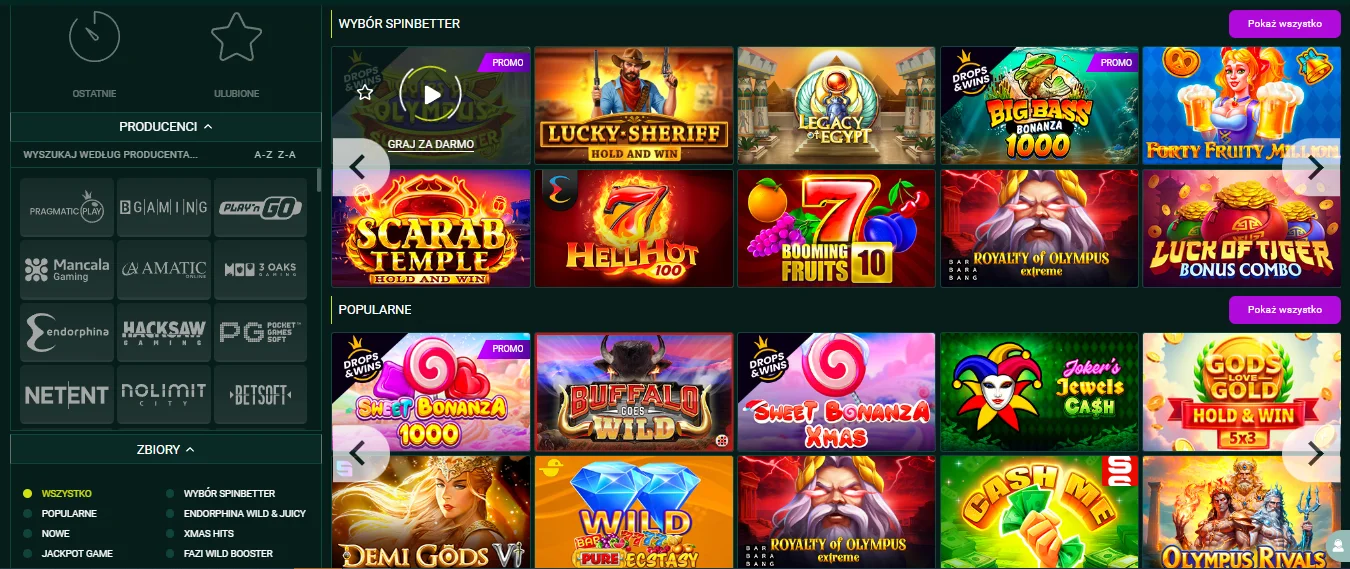 Spin Better casino